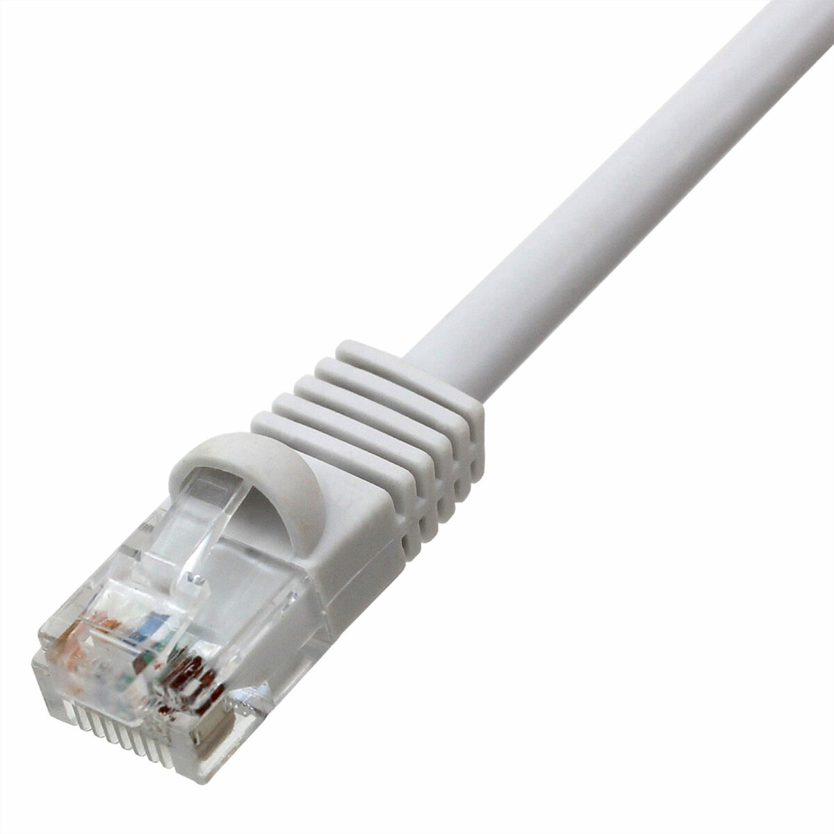 CAT 6 Patch Cable, UTP Stranded, Flush Molded Boots, White - Shaxon ...