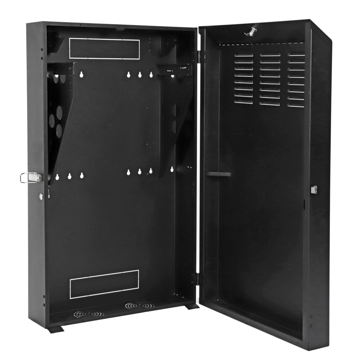 MRRWLPV Series 5U Low-Profile Vertical Wallmount Cabinet, Solid Door ...