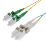 LC Fiber Cable with 2 Type of LC Connectors