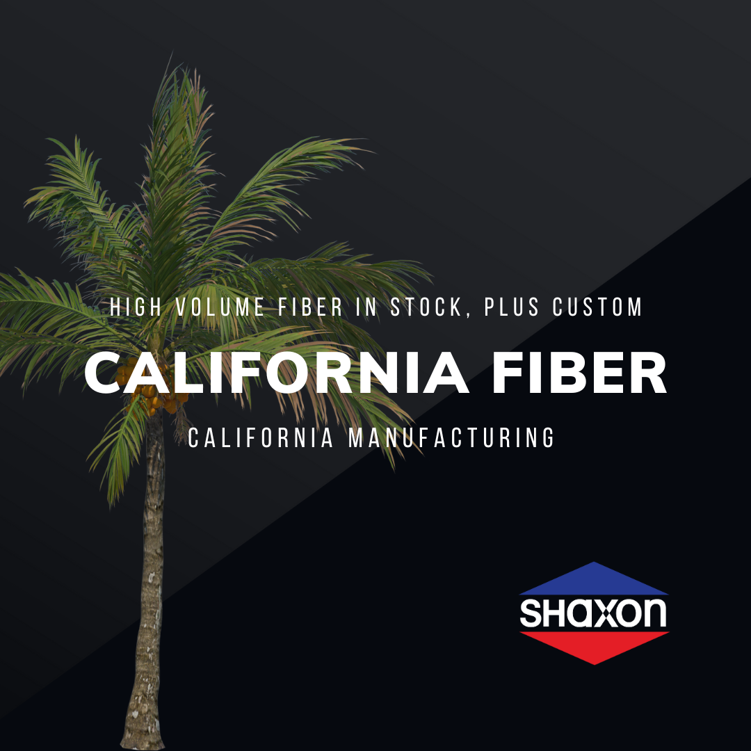 Shaxon California Fiber, more Shaxon Fiber in networks than there are palm trees in California.