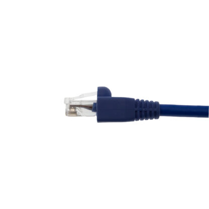 CAT 6 Plenum Patch Cable, UTP Solid, Booted, Blue - Image 2