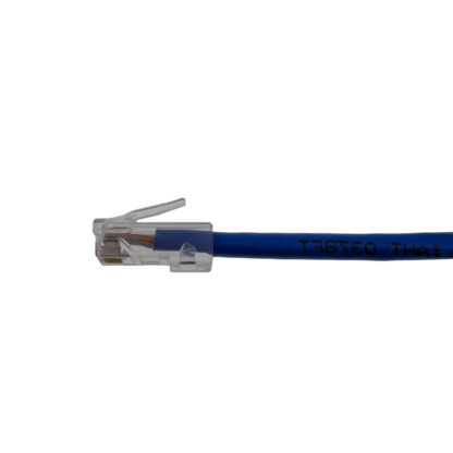 CAT 6 CMR Patch Cable, UTP Solid, Non-booted, Blue - Image 2