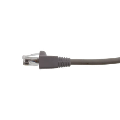 CAT 6 CMR Patch Cable, UTP Solid, Booted, Gray - Image 2