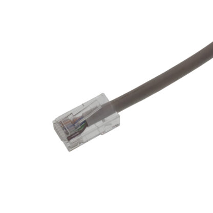 CAT 6 CMR Patch Cable, UTP Solid, Non-booted, Gray