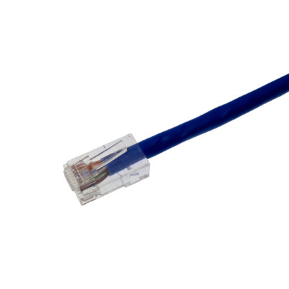 CAT 6 CMR Patch Cable, UTP Solid, Non-booted, Blue