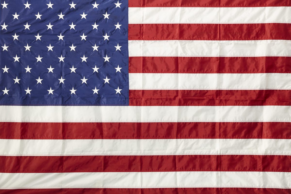 United States national flag. Stripes and stars. 4th july. Patriotism